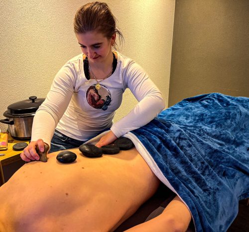 Shiatsu massage behandeling ontspanning en herstel